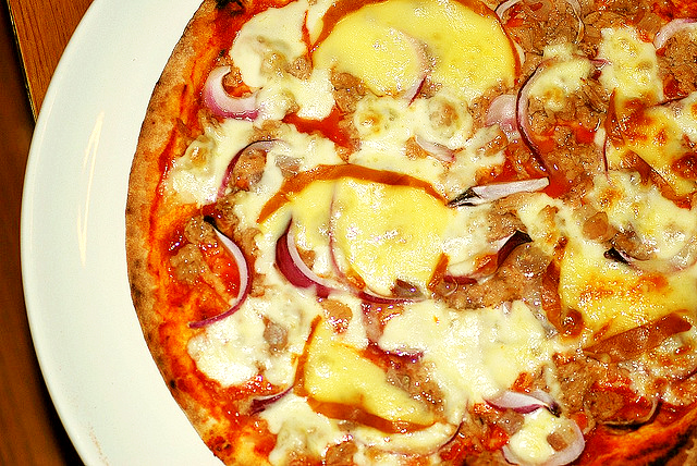 Pizza Tonno e cipolla